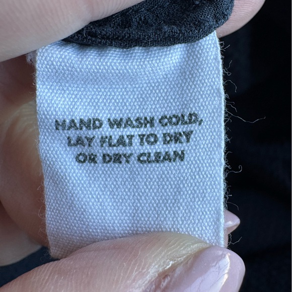 APIECE APART Marta One Shoulder Maxi Dress Navy Blue Medium Knit Gauzy Puff - Picture 12 of 13